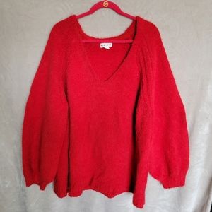 NWOT! Target Ava & Viv Red V-neck Sweater